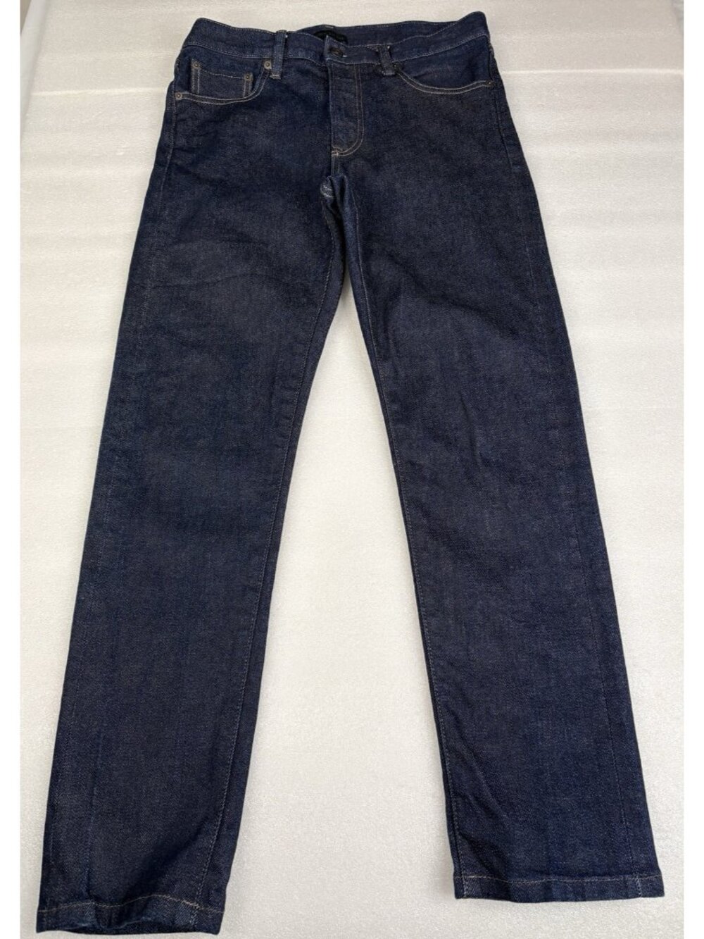 Uniqlo Selvedge Japanese Denim Jeans Slim Fit Straight 10” Mid Rise Men’s 30x28